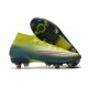 Nouvelles Nike Mercurial Superfly VII Elite SG-Pro Citron Noir Vert